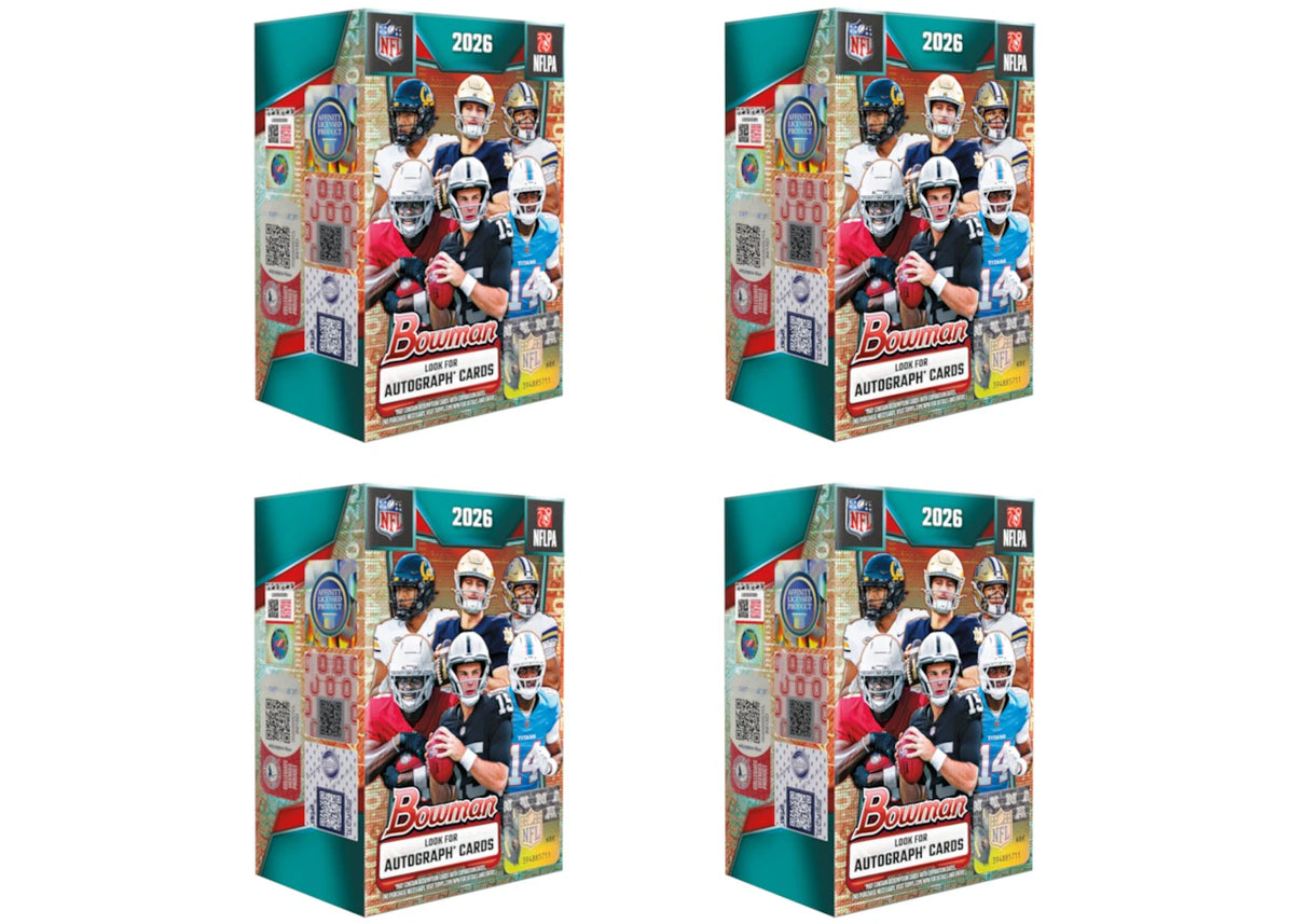 2026 Bowman Football Value Box 4x Lot -1