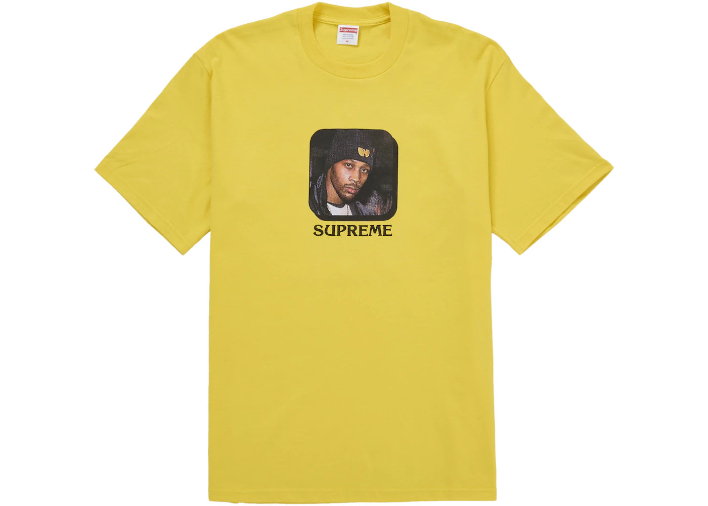Supreme Wu-Tang Clan RZA Tee Yellow -1