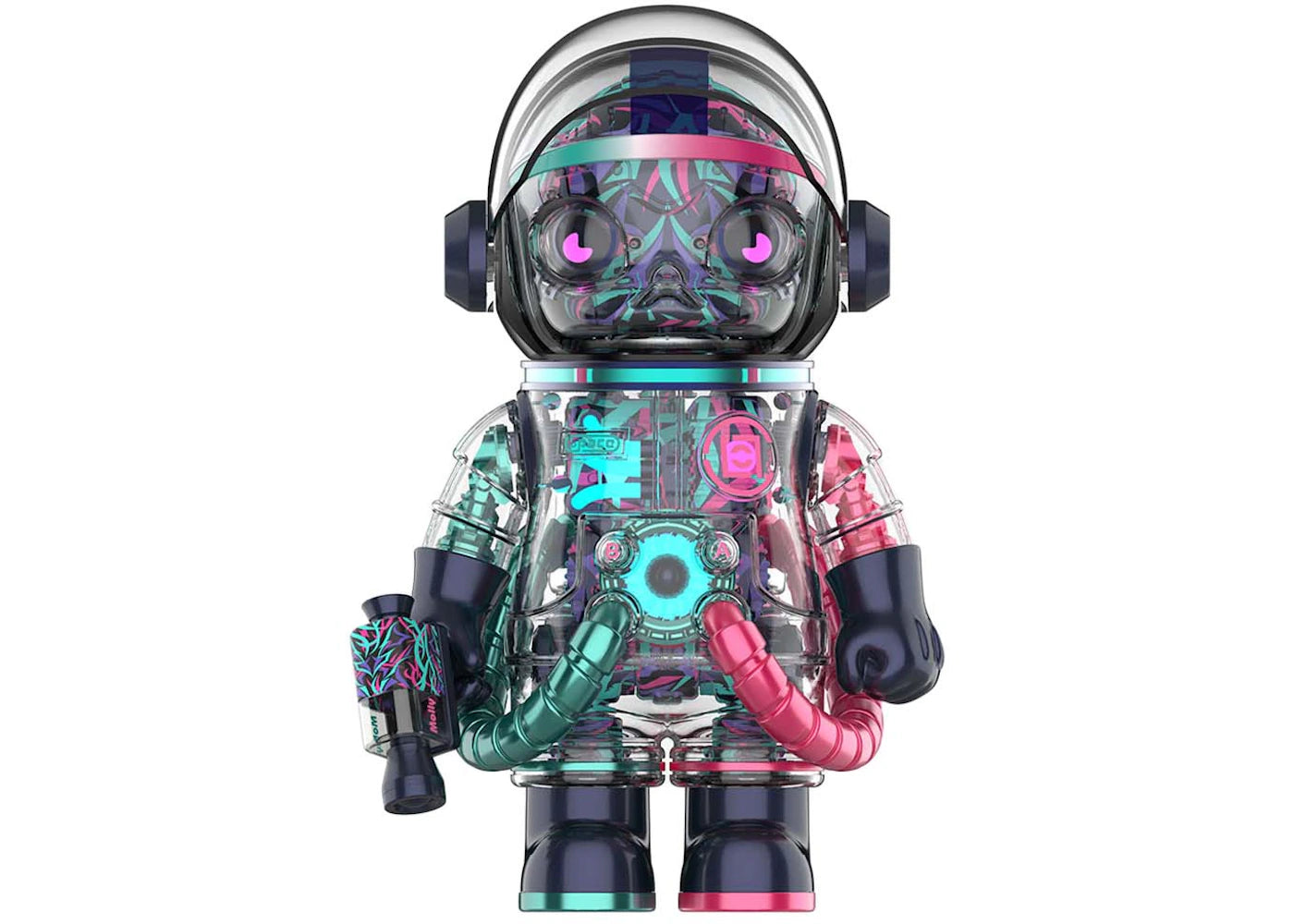 Pop Mart Mega Space Molly Clot - Magenta Alinegra 400% -1