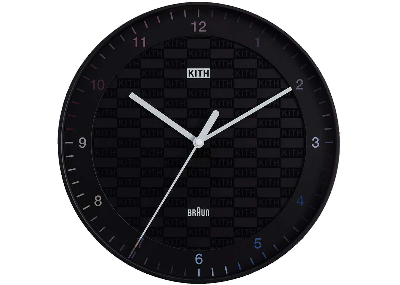 Kith for Braun BC17 Wall Clock Black -1