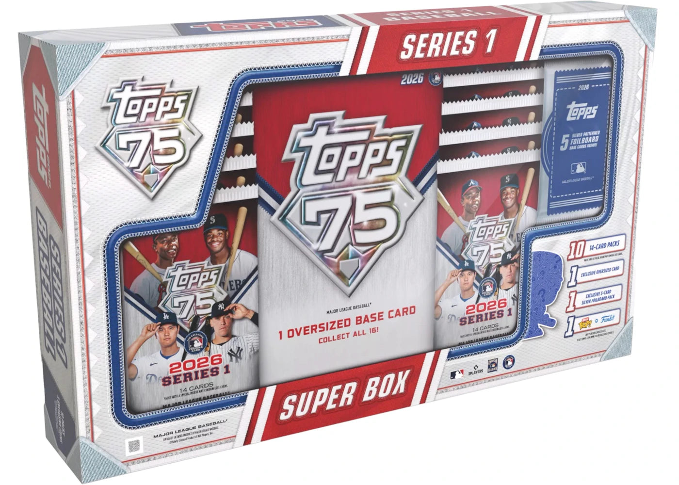 2026 Topps Series 1 Baseball Super Box -1