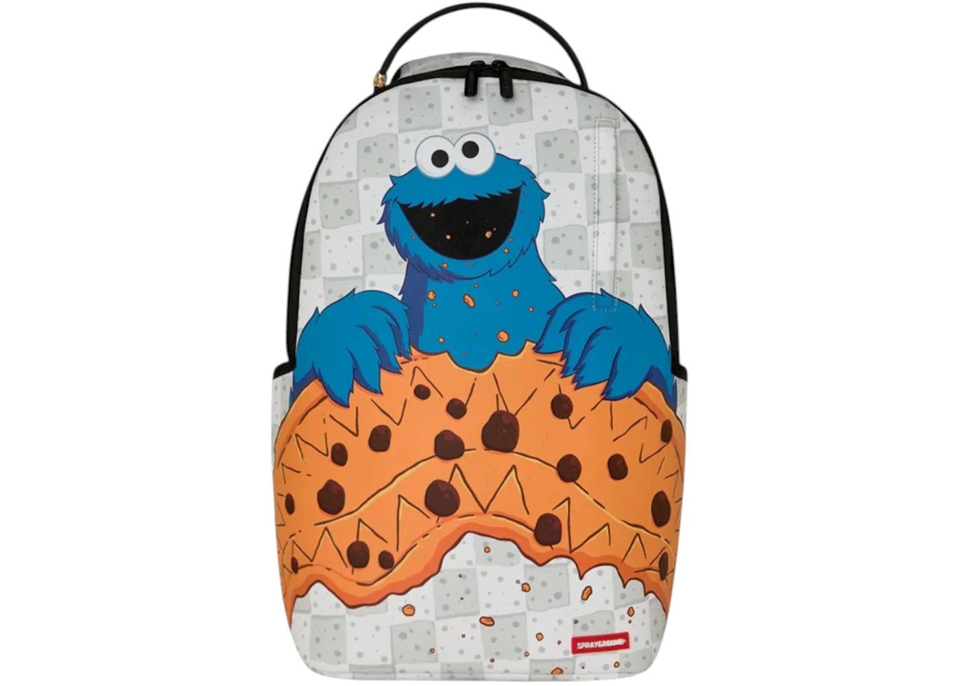 Sprayground Sesame Street Cookie Monster Shark Backpack Multicolor -1