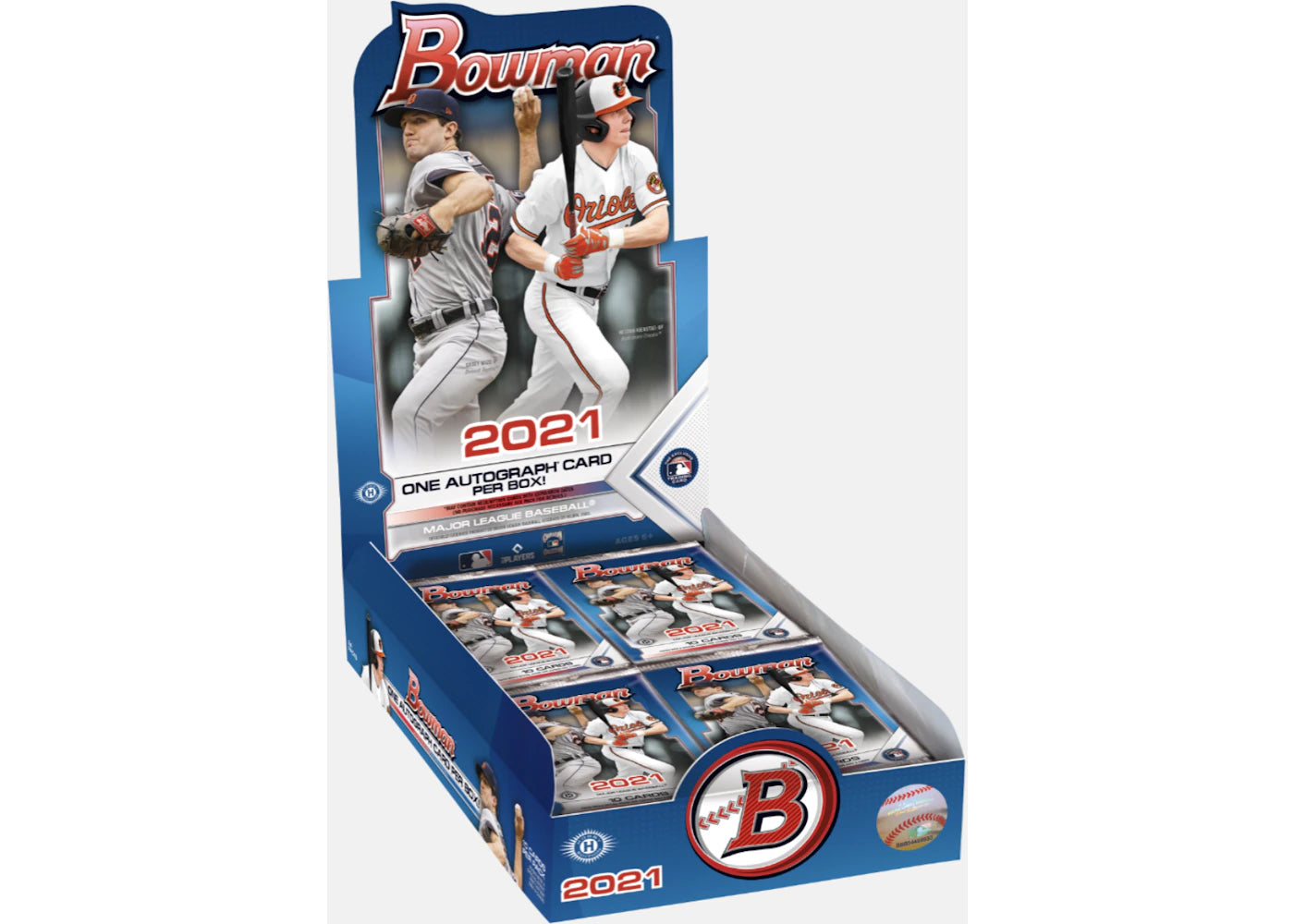 2021 Bowman Baseball Hobby Box -1