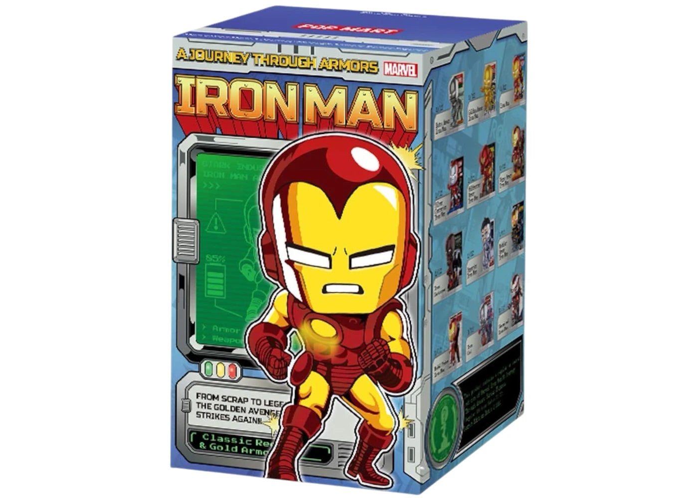 Pop Mart Marvel Iron Man: A Journey Through Armors Series Figures Single Blind Box -1