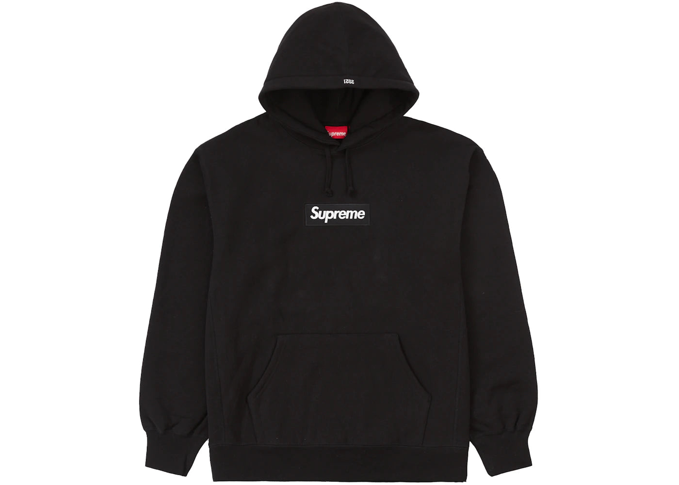 Supreme Box Logo Hooded Sweatshirt (FW21) Black -1