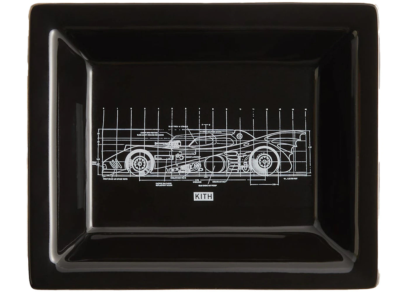 Kith x Batman Batmobile Schematics Catchall Tray -1