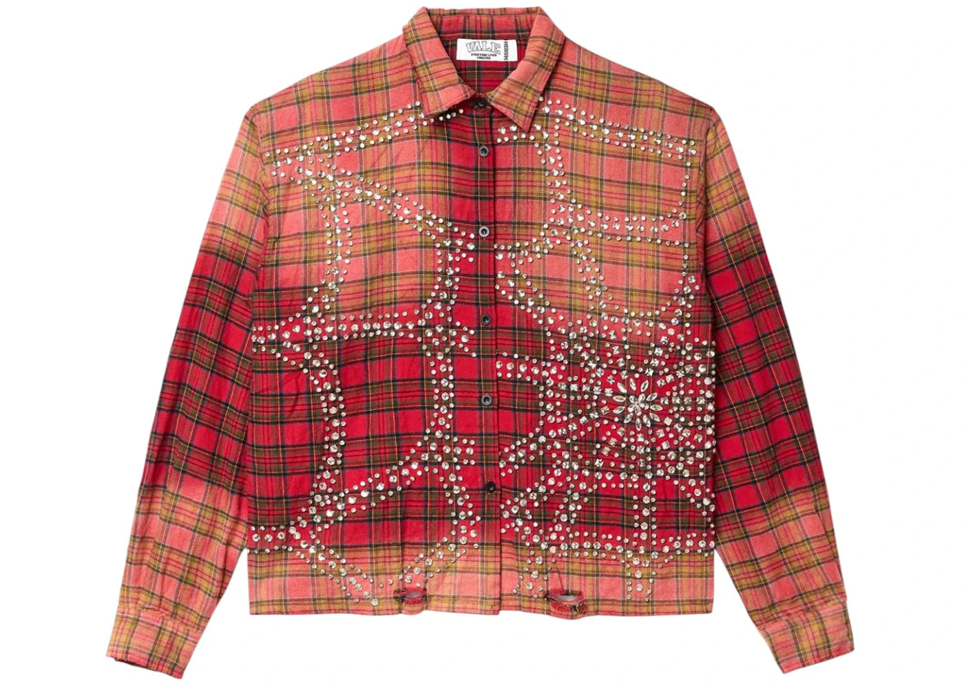 Vale Forever Haze L/S Flannel Red -1