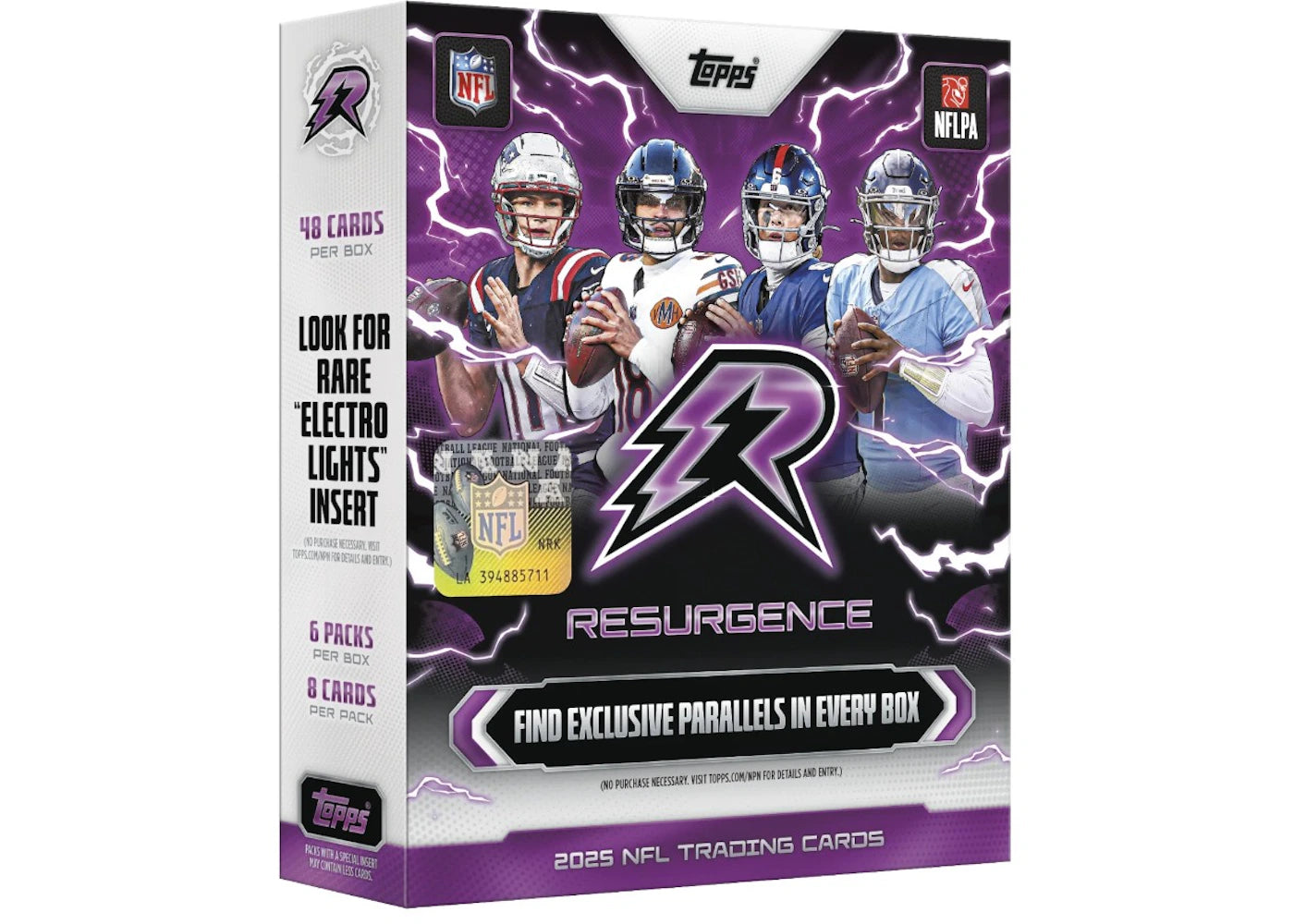 2025 Topps Resurgence Football Mega Box -1