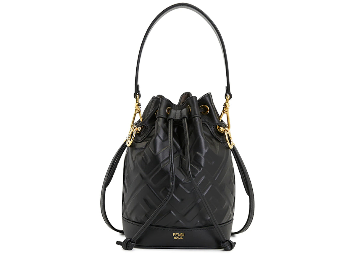 Fendi Mon Tresor Bucket Bag Black -1