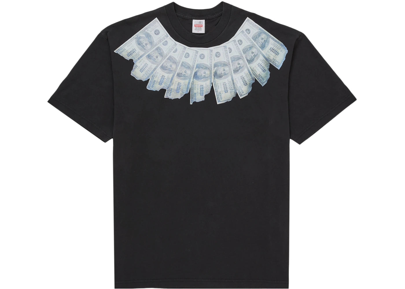 Supreme MM6 Maison Margiela Money S/S Top Black -1