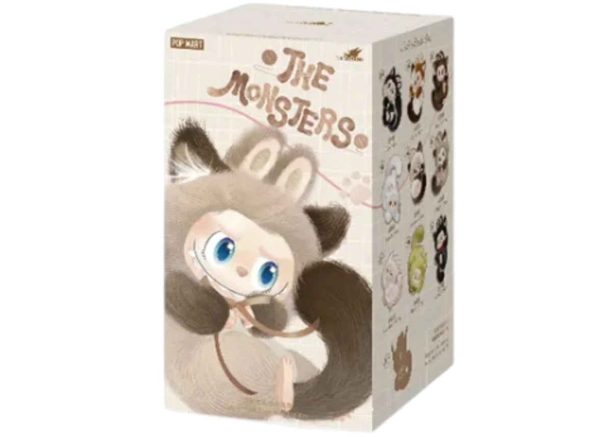 Pop Mart Labubu The Monsters Cat Mode On Series Vinyl Plush Pendant Single Blind Box -1
