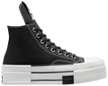 Converse DRKSHDW Chuck Taylor All Star DBL DRKSTAR Hi Rick Owens DRKSTAR Black -1