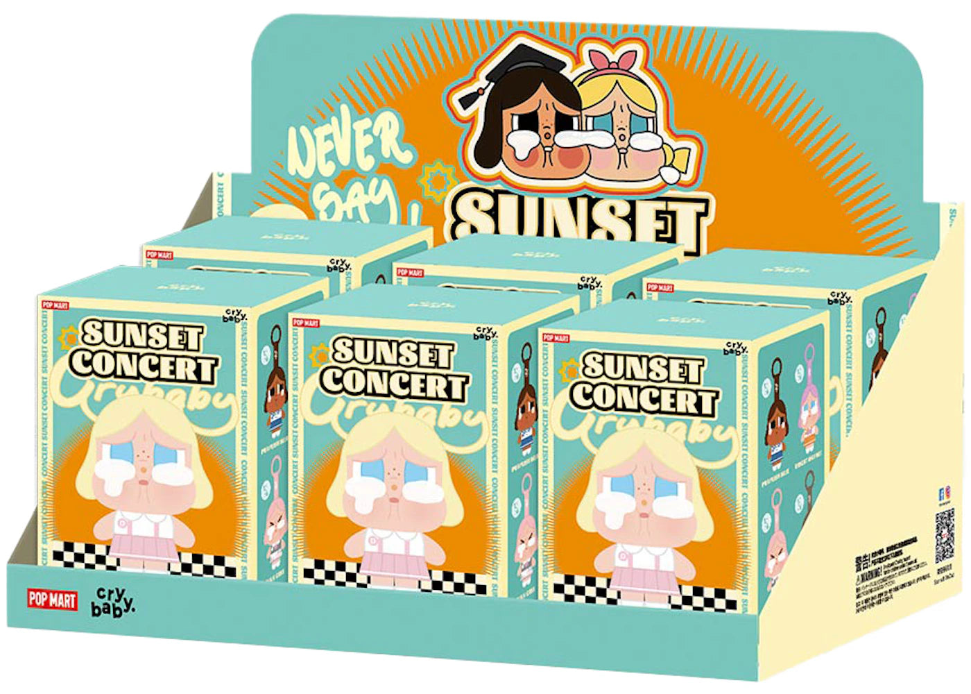 Pop Mart CRYBABY Sunset Concert Series Sealed Case (6 Blind Box)-1