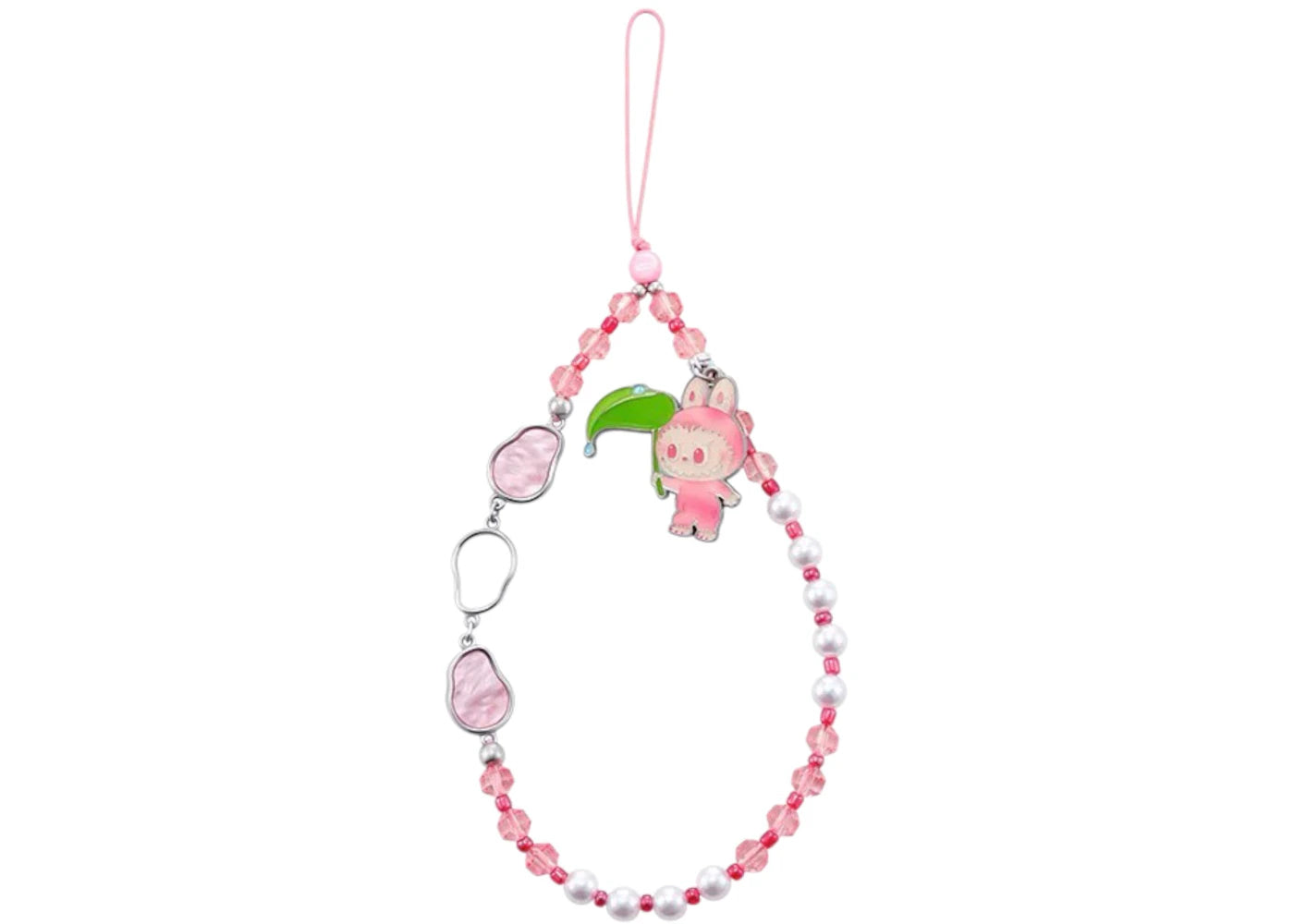 Pop Mart Labubu The Monsters Big into Energy Series Love Phone Charm -1