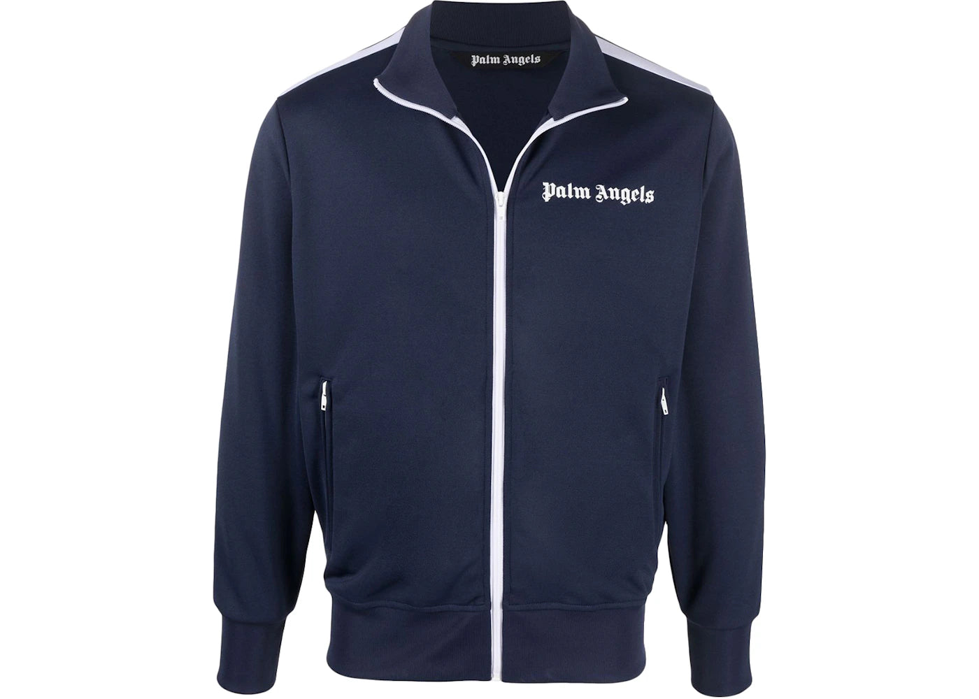 Palm Angels Track Jacket Navy Blue/White/Black SS22 -1