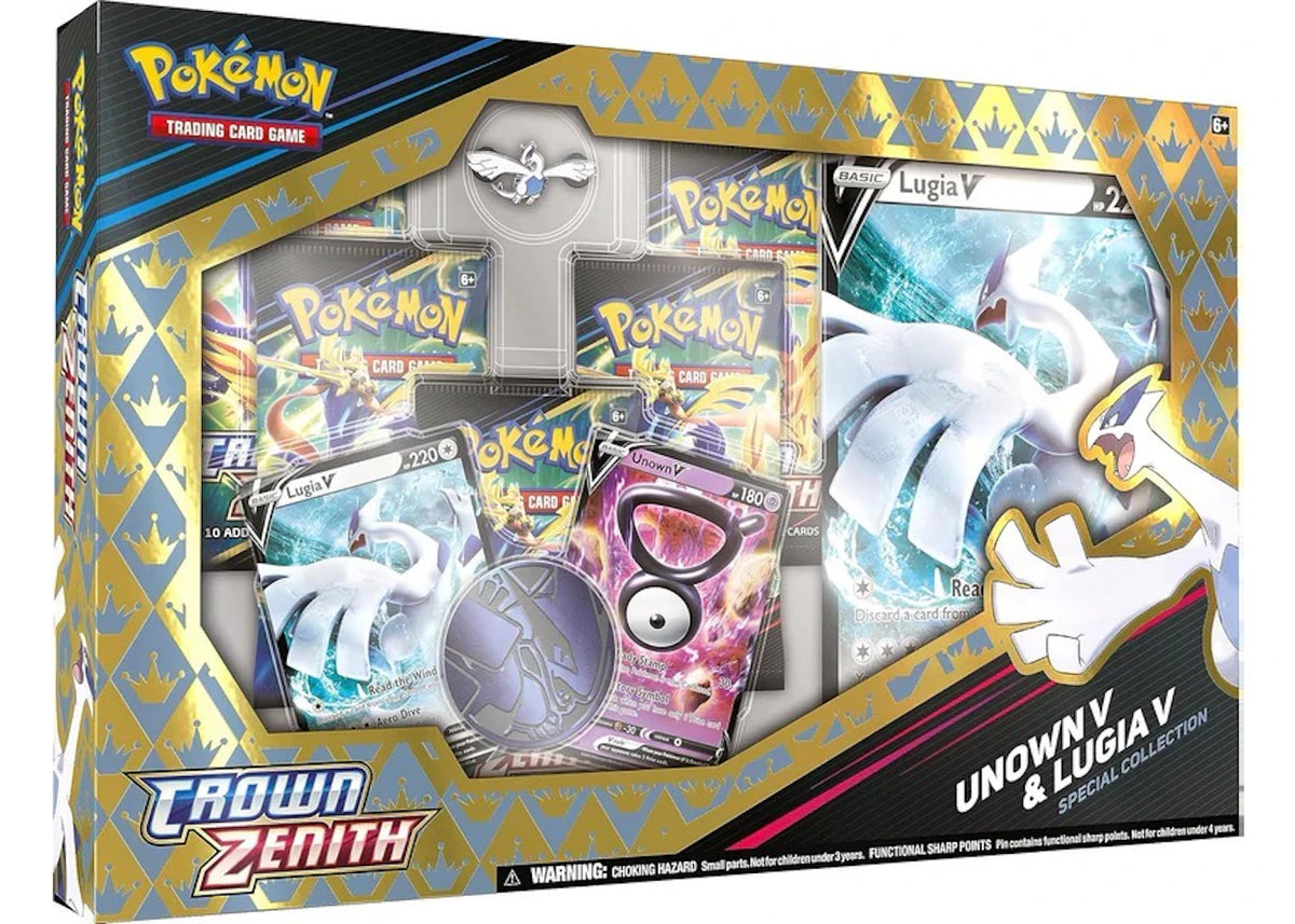 Pokèmon Crown Zenith Special Unown & Lugia Collection Box -1