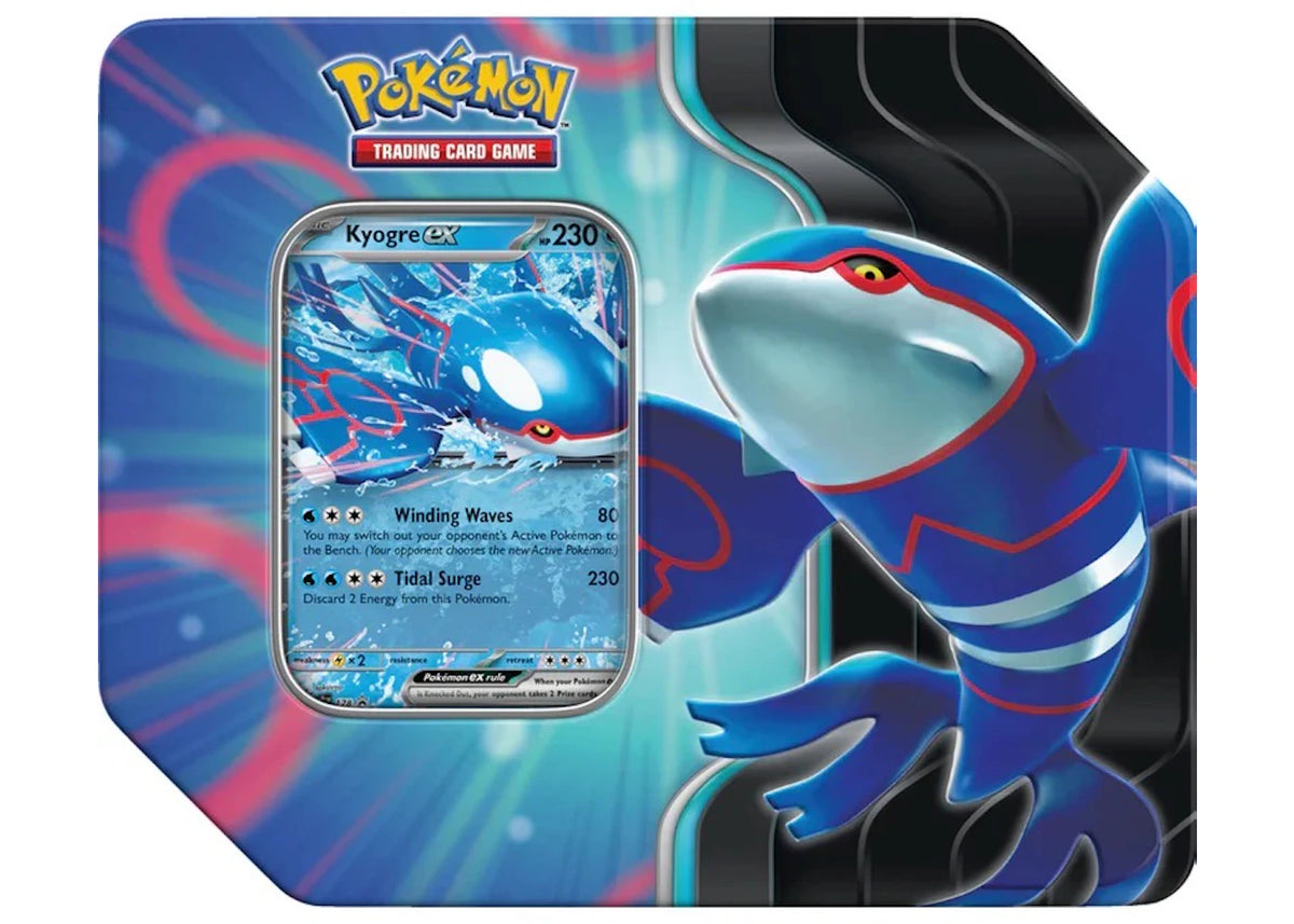 Pokèmon Scarlet & Violet Azure Legends Kyogre ex Tin -1