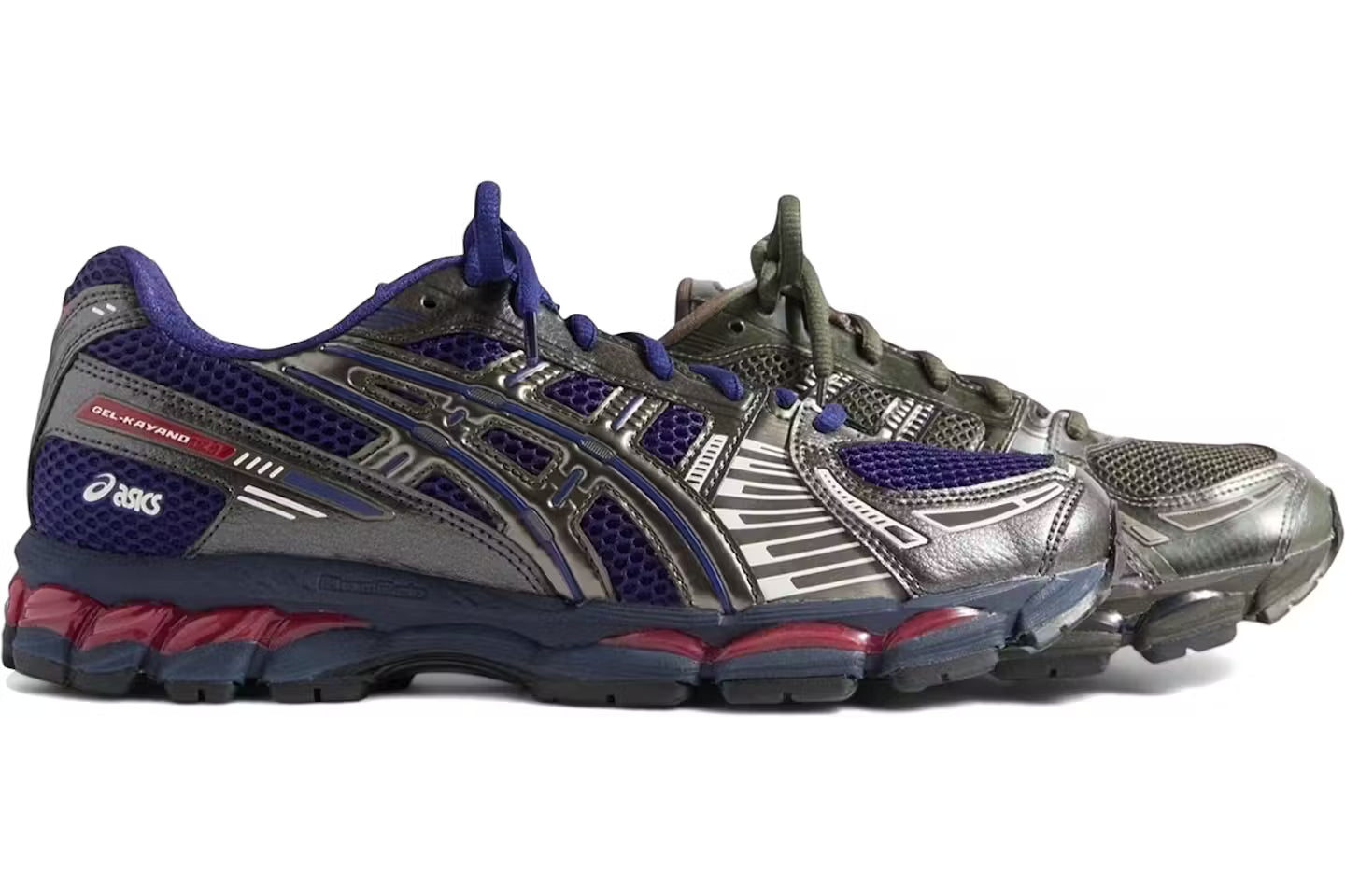 ASICS Gel-Kayano 12.1 Kith Marvel vs. Capcom Captain America vs. Guile Sealed Box (Comic Included)