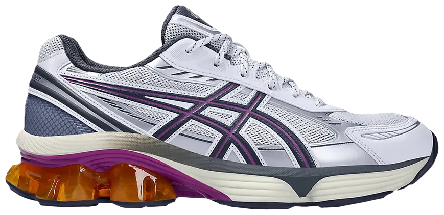 ASICS Gel-Kinetic Fluent White Truffle Grey