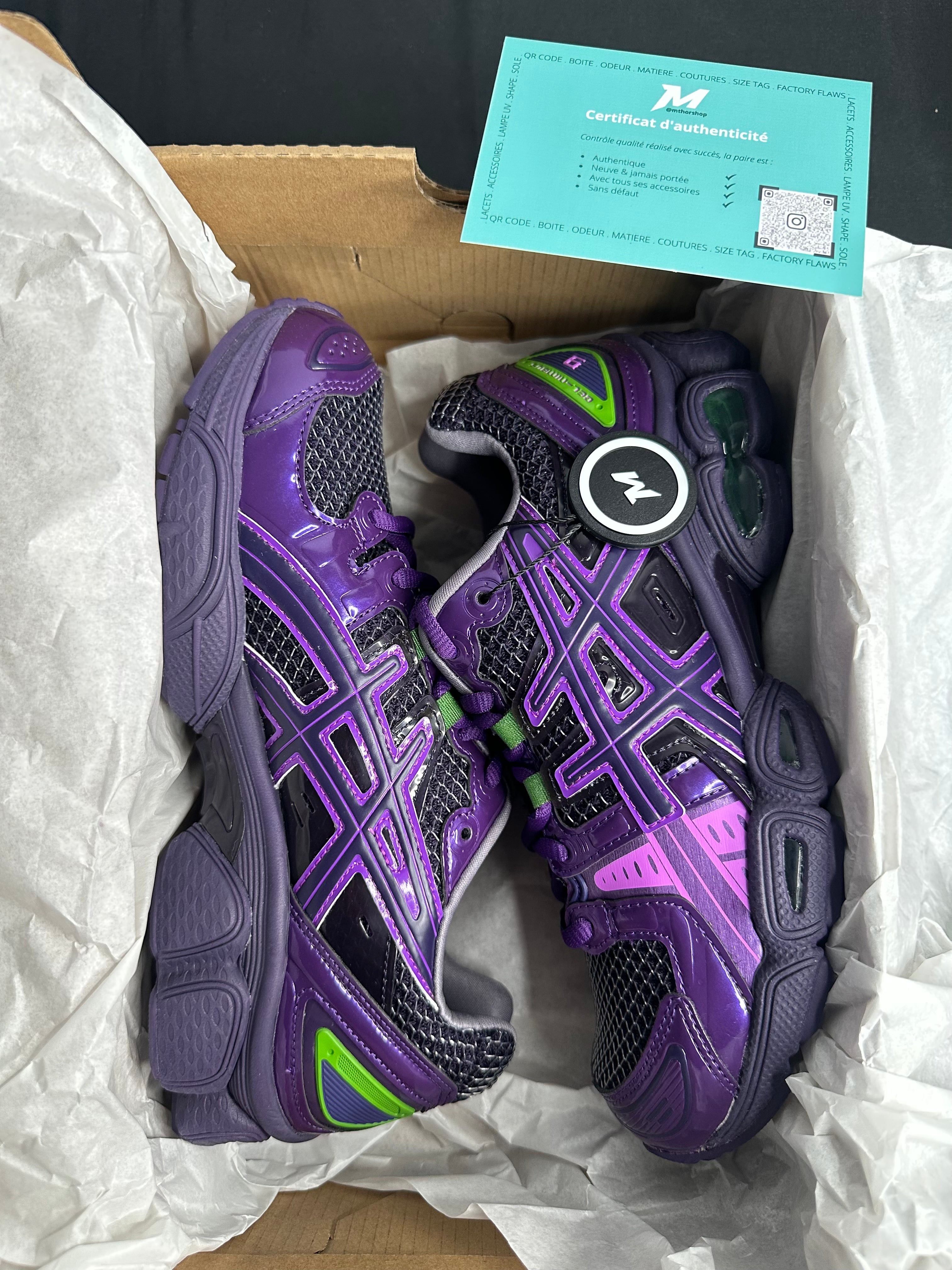 ASICS Gel-Nimbus 9 Night Shade Orchid Look