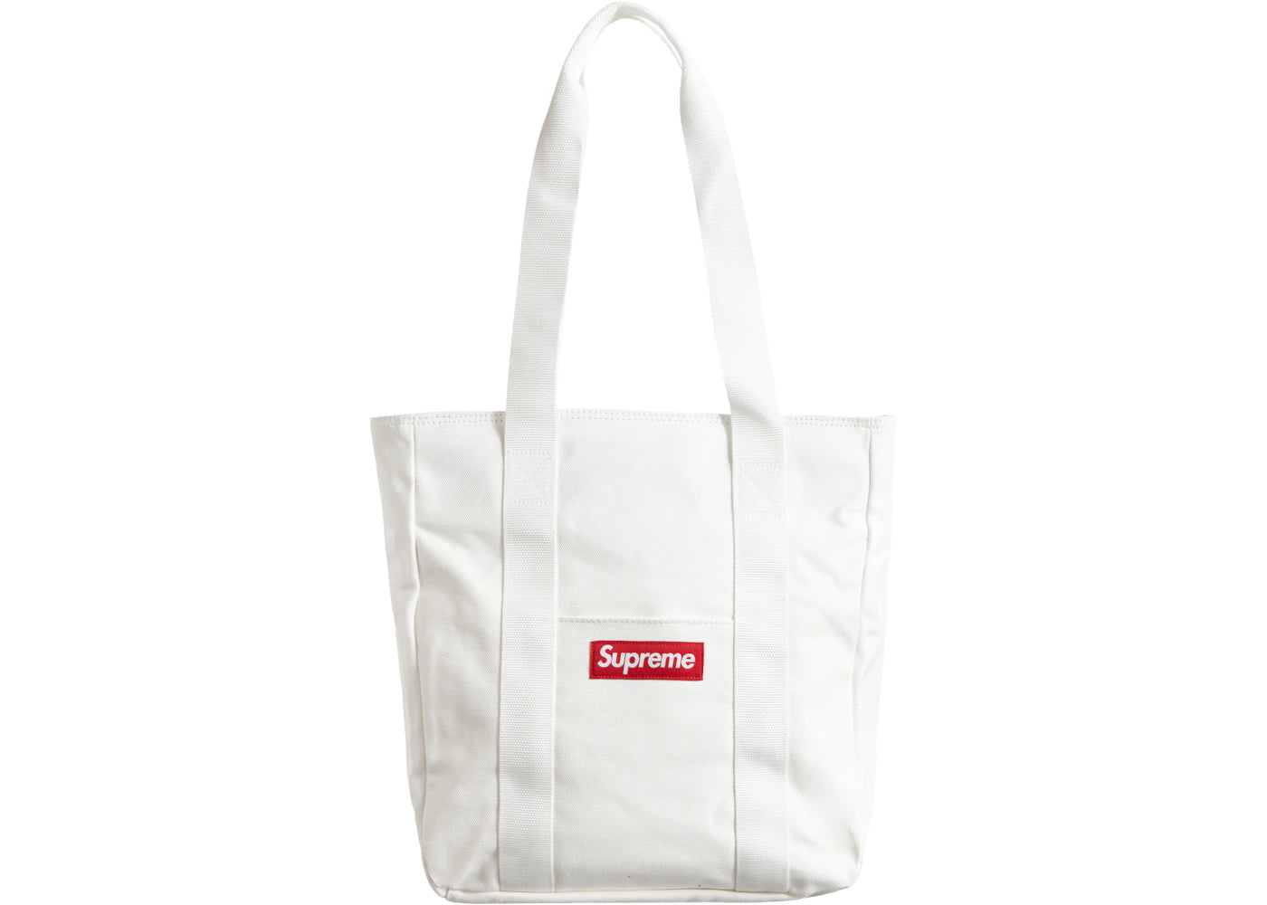 Supreme Canvas Tote White -1