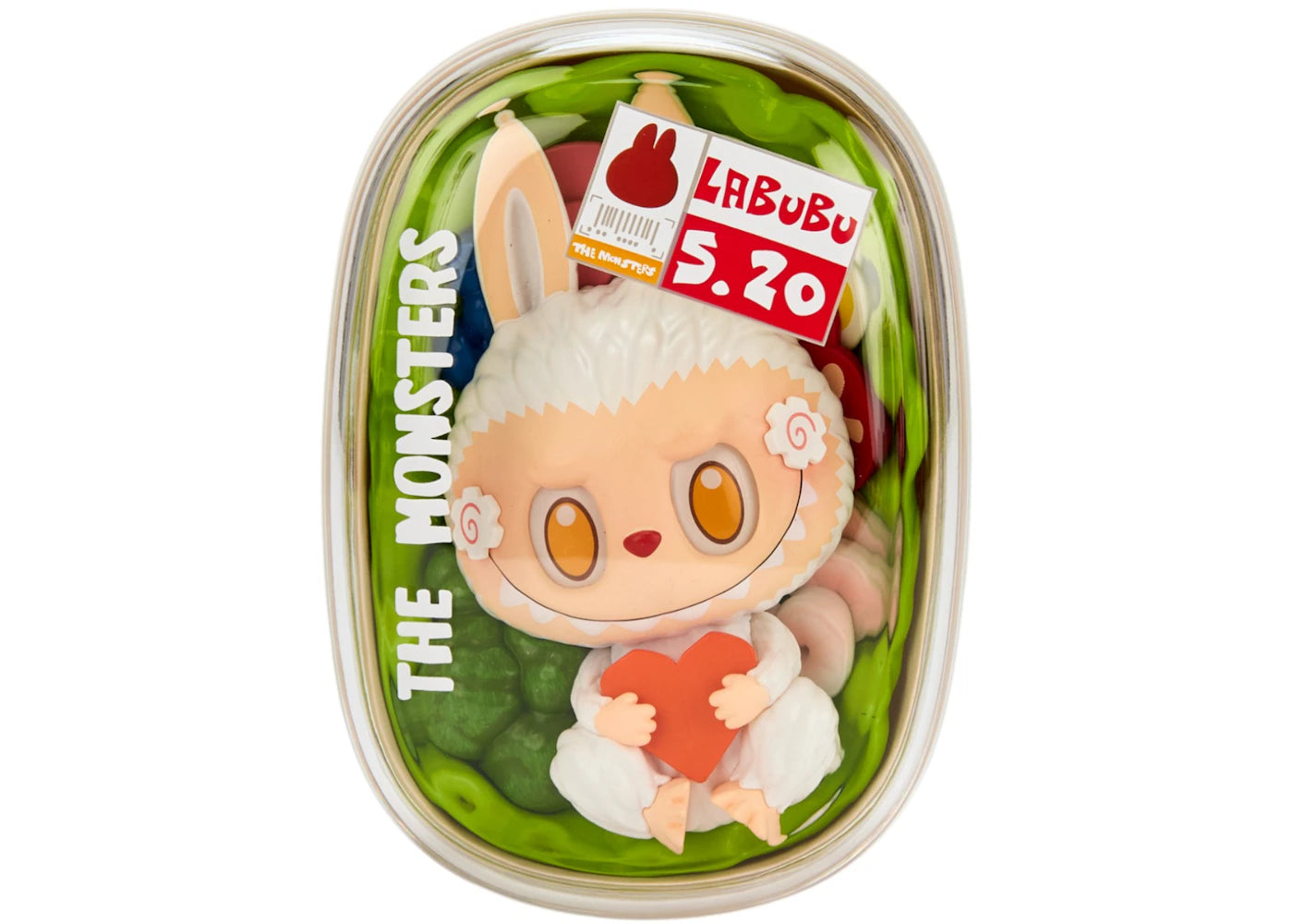 Pop Mart Labubu The Monsters Wacky Mart Series Salad Figure -1