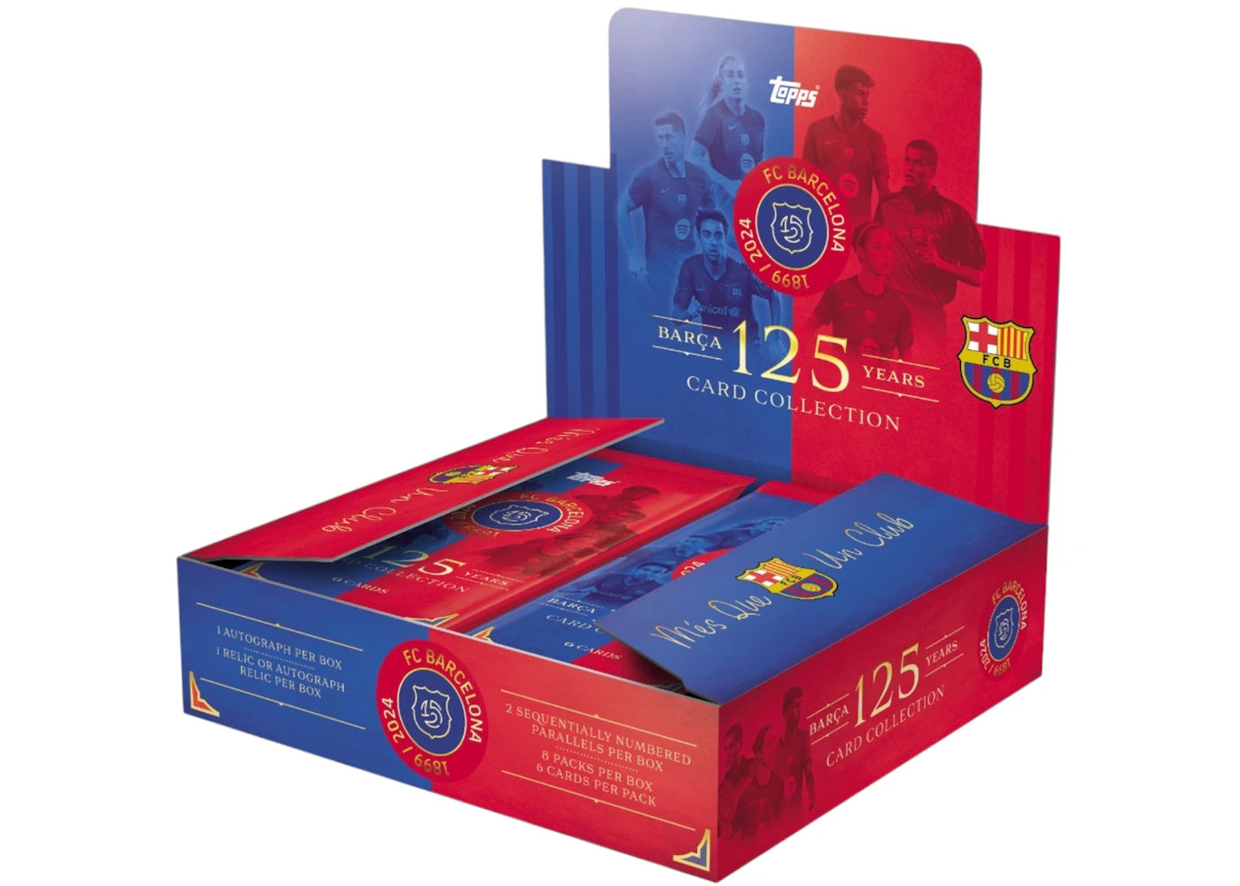 Topps FC Barcelona 125th Anniversary Hobby Box -1
