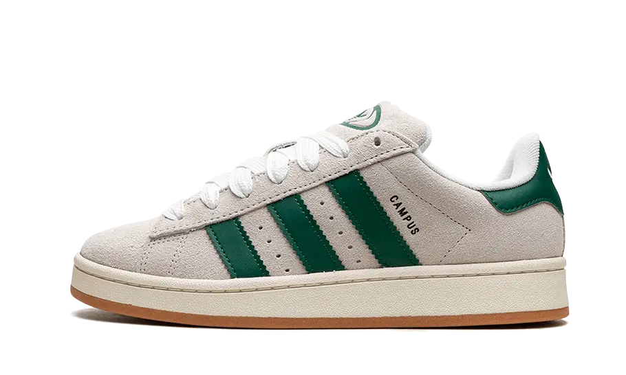 adidas Campus 00s Crystal White Dark Green (W) - MTHOR SHOP