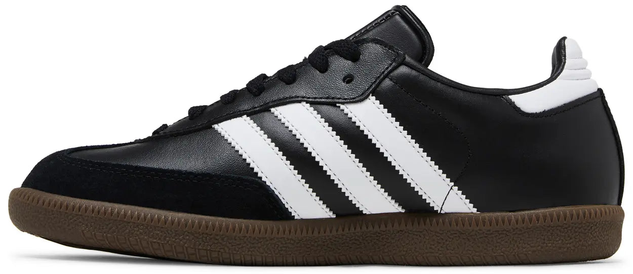 Adidas Samba Leather Black White