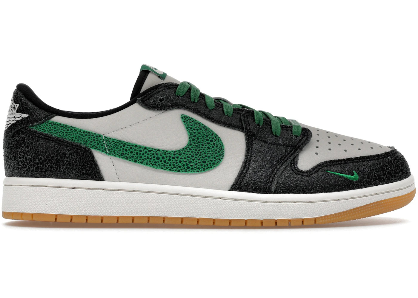 Jordan 1 Retro Low OG Phantom Pine Green -1
