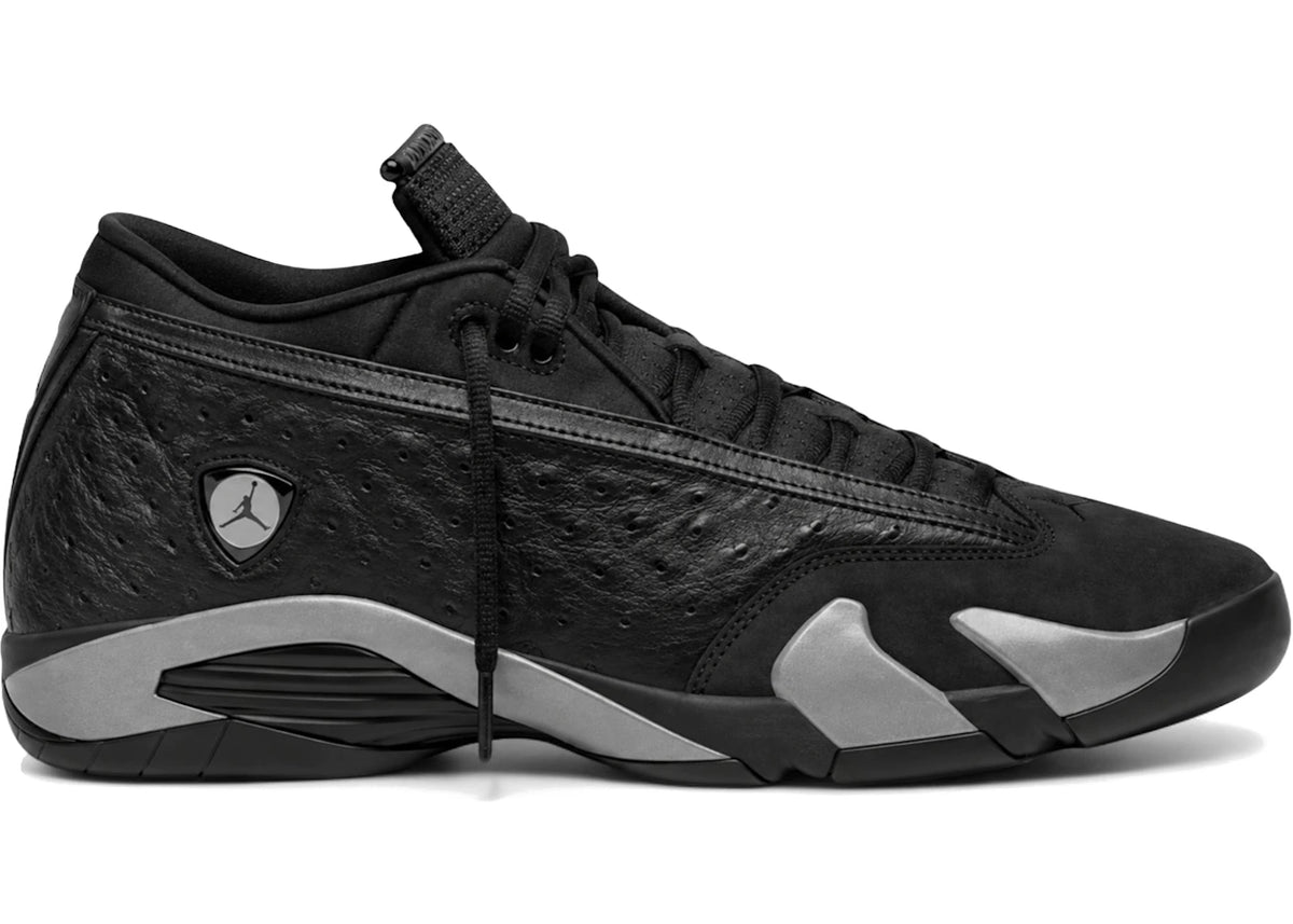 Jordan 14 Retro Low Black Pack -1