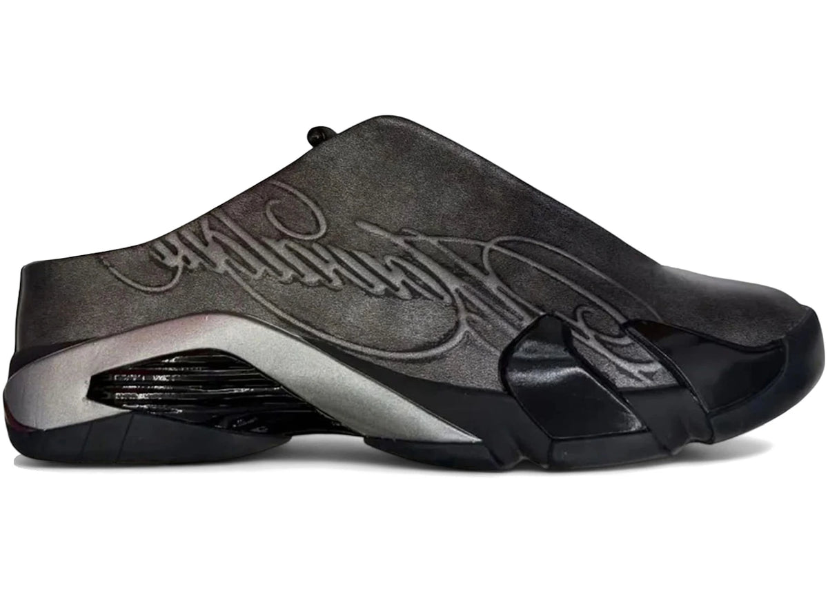 Jordan 14 Retro Mule Mowalola Burnt Red -1