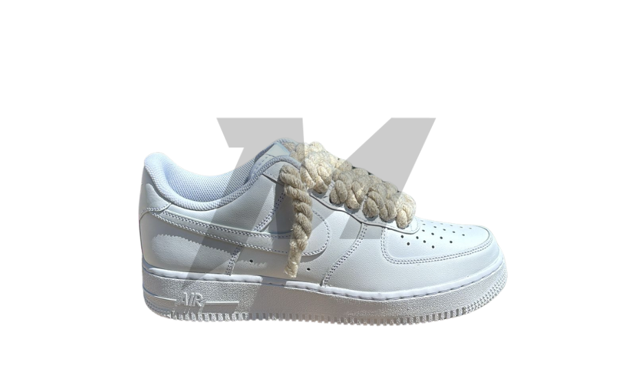 Air Force 1 White Ropes Laces