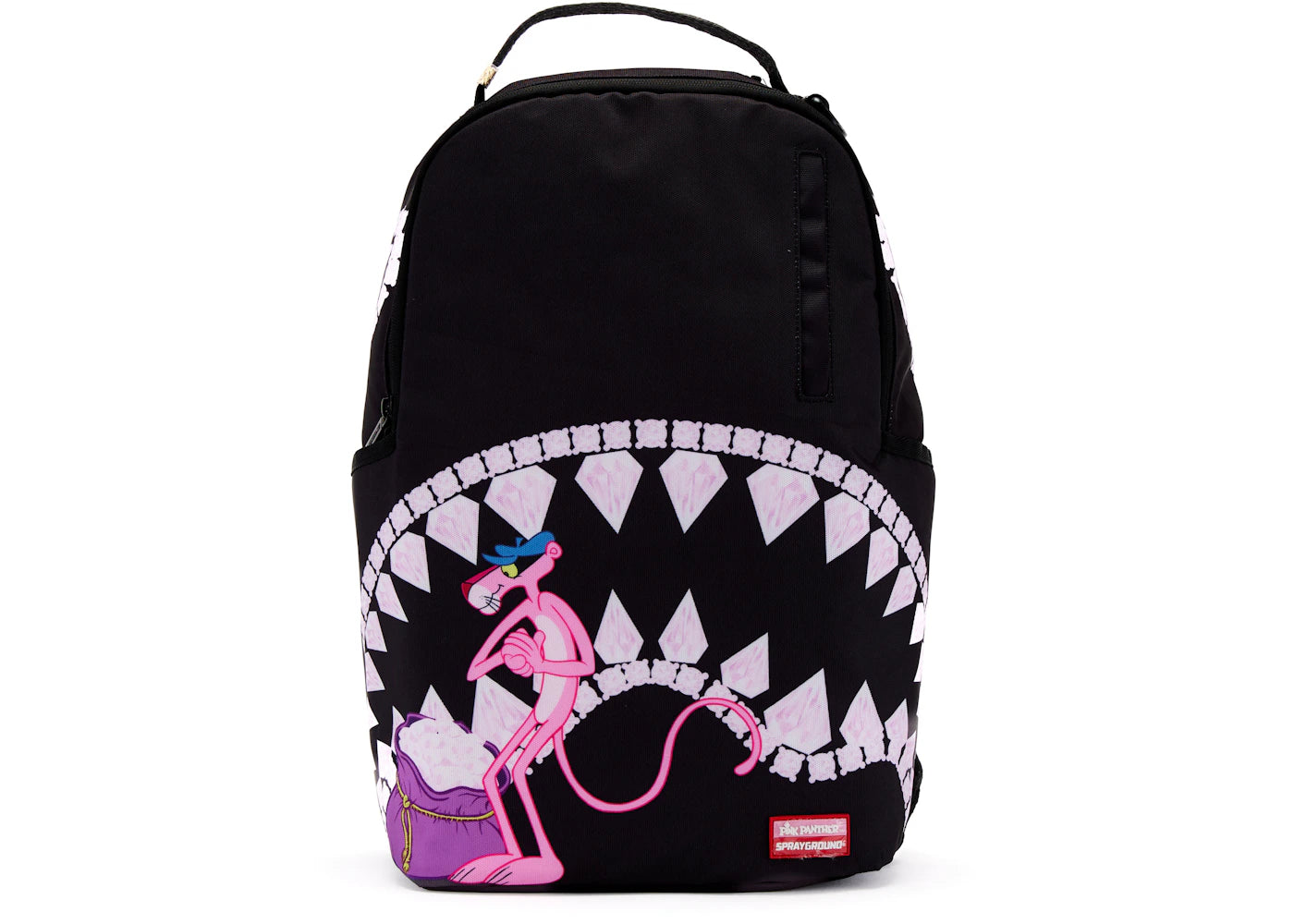 Sprayground Pink Panther Diamond Bite Backpack Multicolor -1
