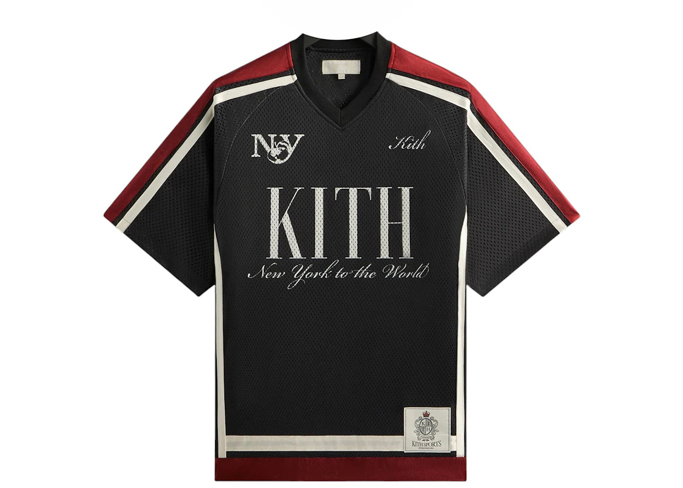 Kith Mesh Leon Jersey Black -1