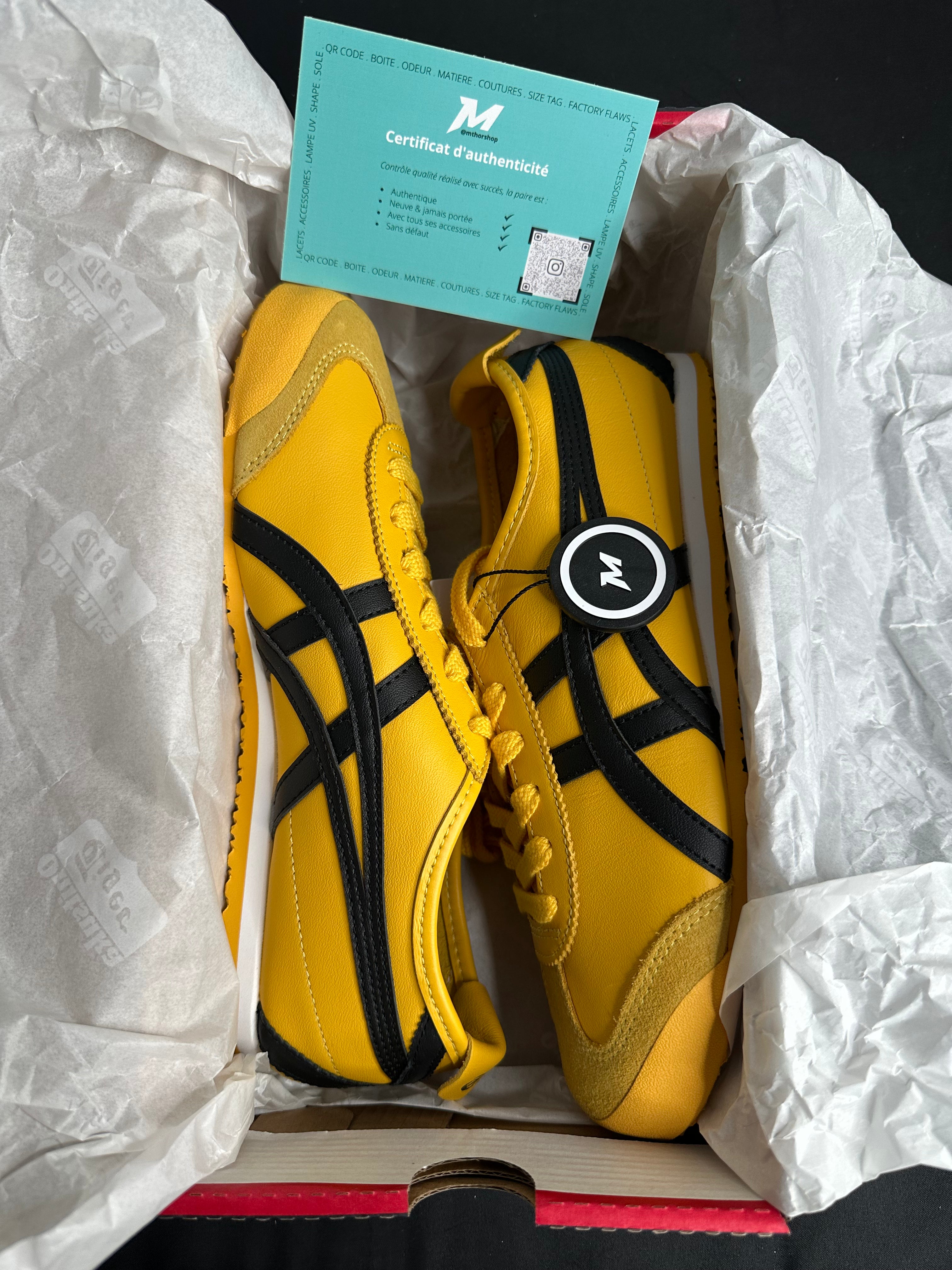 Asics Onitsuka Tiger Mexico 66 Kill Bill Look