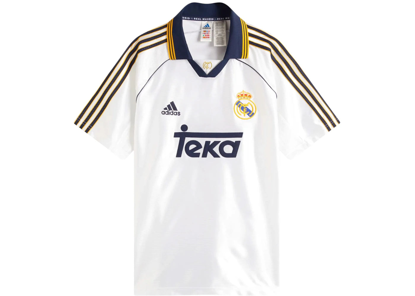 adidas Real Madrid 99/00 Home Jersey White -1