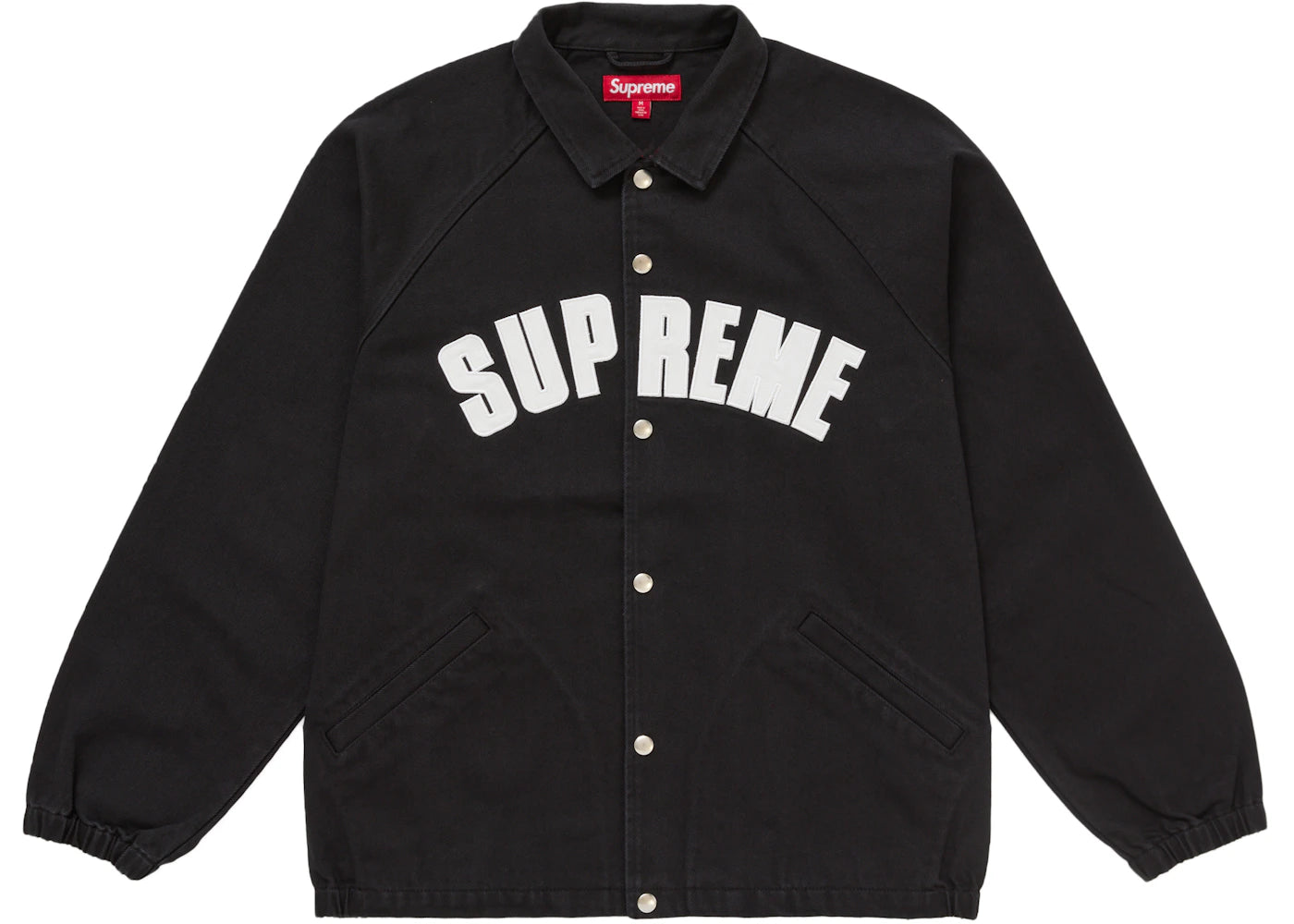 Supreme Arc Denim Coaches Jacket (SS25) Black -1