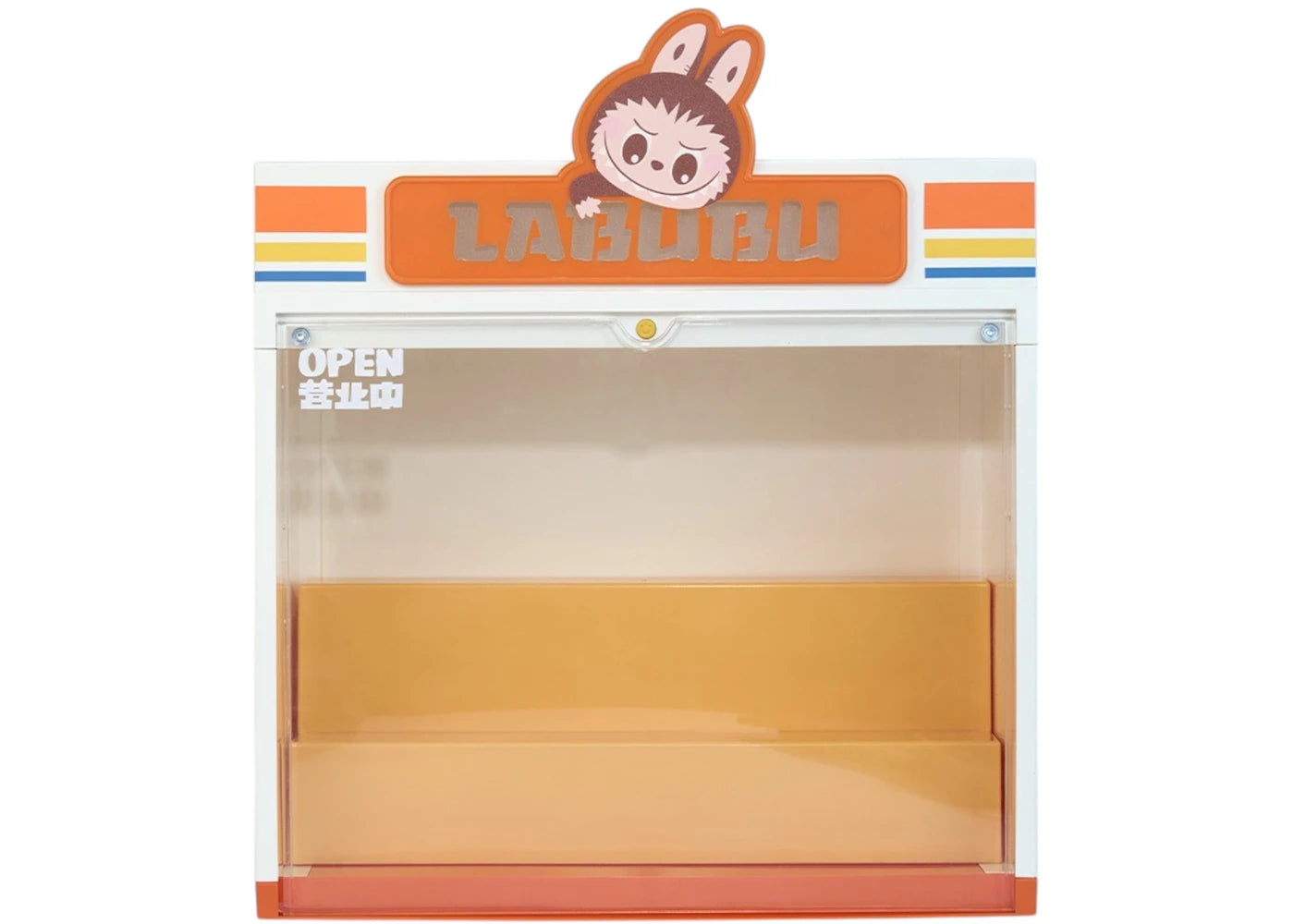 Pop Mart Labubu The Monsters Wacky Mart Series Display Container-1