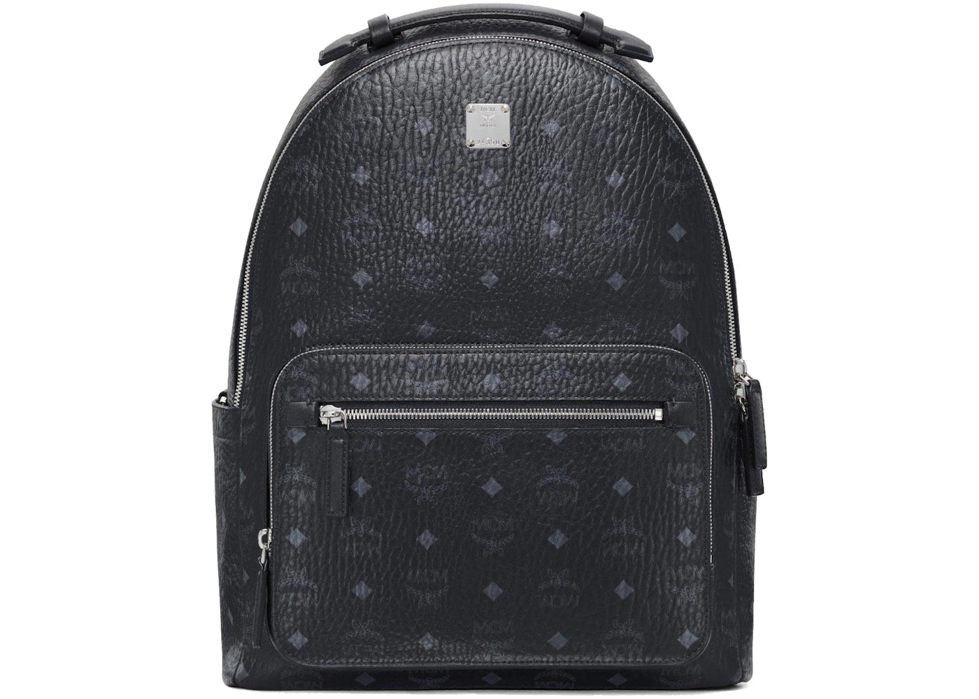MCM Stark Backpack Visetos Monogram Black -1