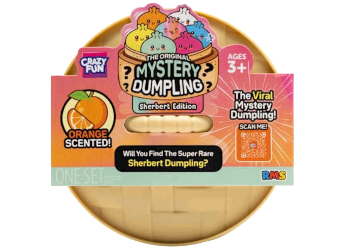 Squishy Bun The Original Mystery Dumpling :Sherbert Edition Blind Box -1