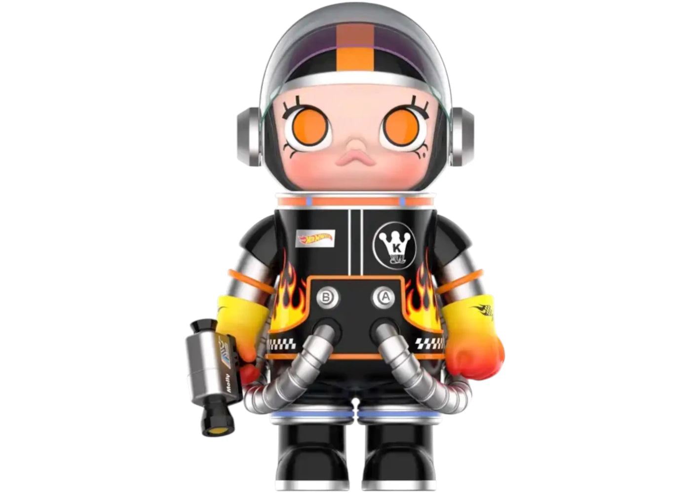 Pop Mart Mega Space Molly Hot Wheels SDCC Exclusive 400% -1