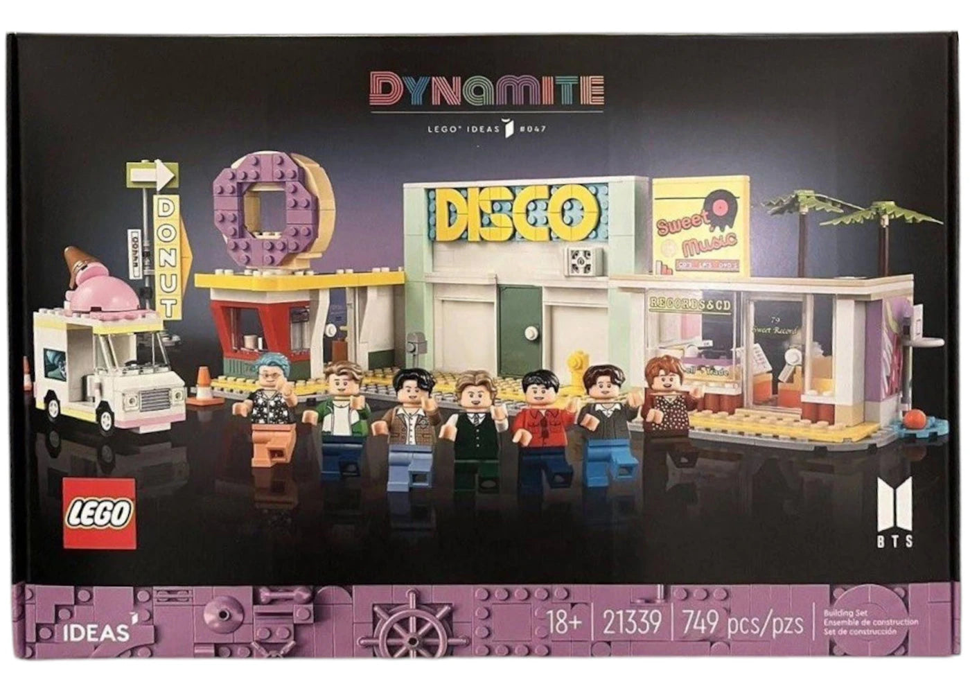 LEGO Ideas BTS Dynamite Set 21339 -1
