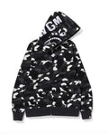 BAPE City Camo Shark WGM Full-Zip Hoodie (SS23) Black
