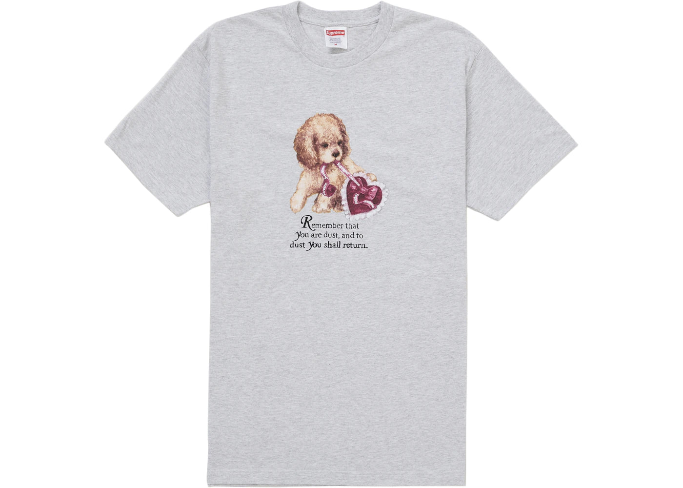 Supreme Dust Tee Ash Grey -1