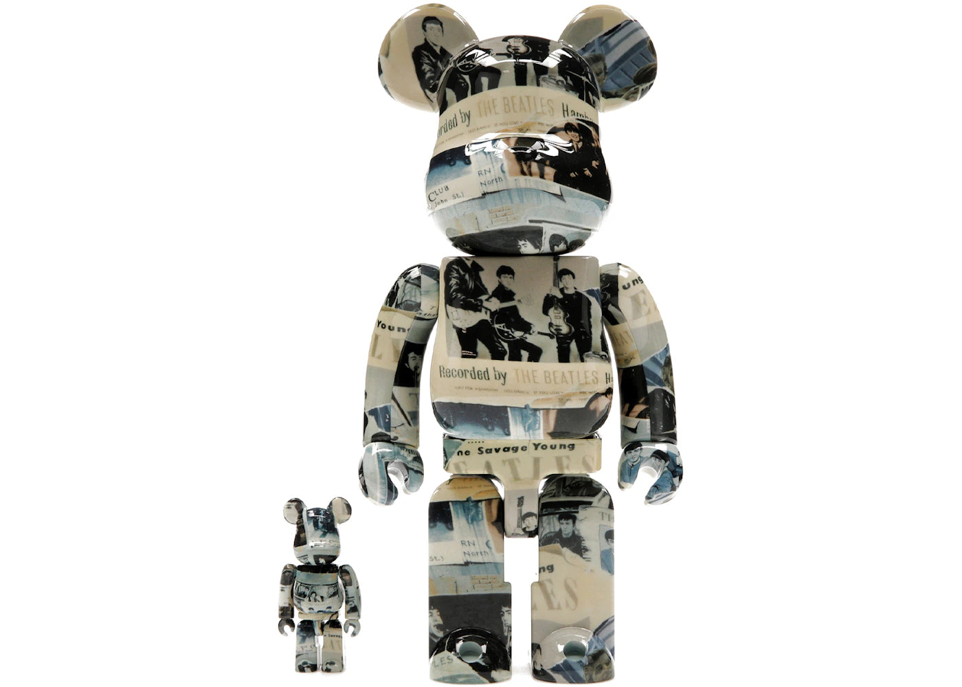 Bearbrick The Beatles 'Anthology' 100% & 400% Set -1