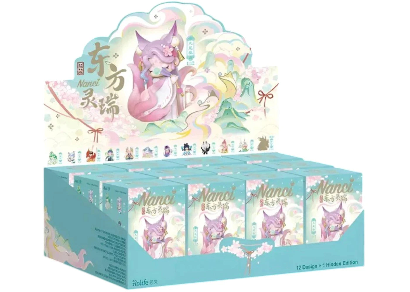 Rolife NANCI Oriental Auspiciousness Sealed Case (12 Blind Boxes) -1
