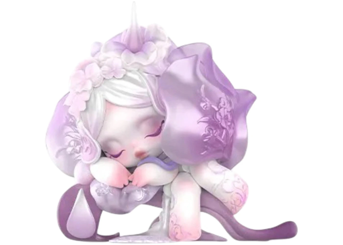 Pop Mart SKULLPANDA Petals in Four Acts Series The Budding Fable Figure -1