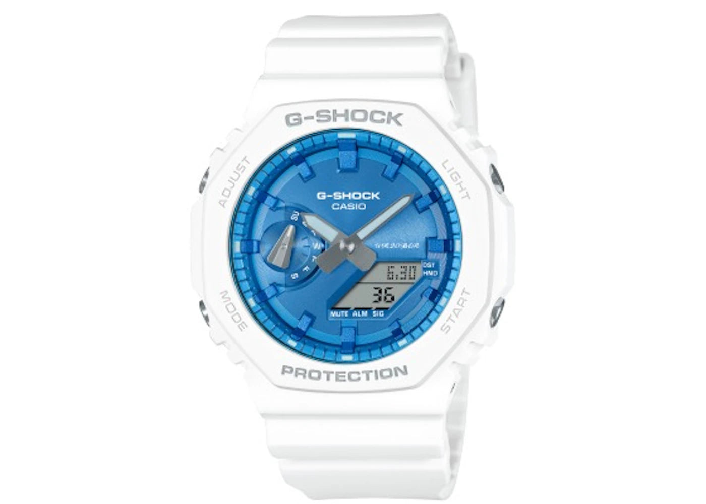 Casio Analog Digital GA2100WS-7A -1