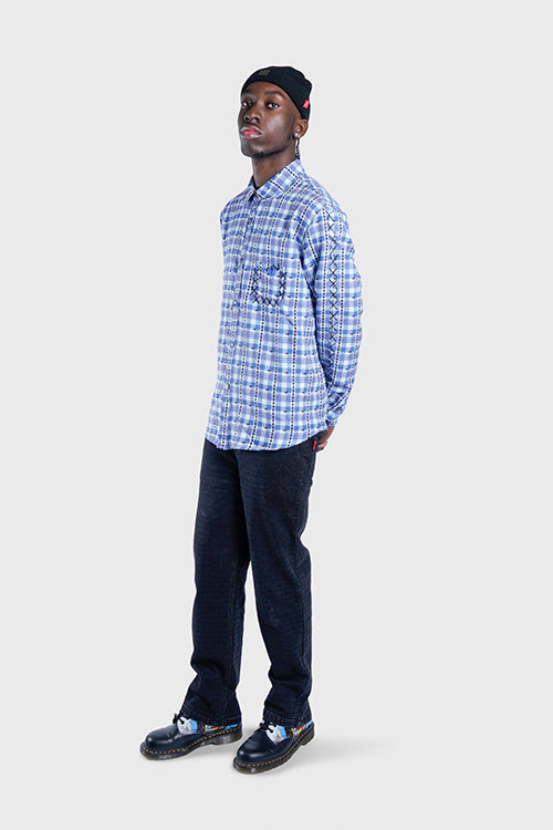 The Hideout Clothing - Eternal Plaid Long Sleeve Button Up Shirt